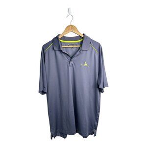 Pebble Beach Dry-Luxe Performance Short Sleeve Polo Shirt Men's Size Large Golf